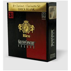 Rico Grand Concert Select #3 Thick Bb Clarinet Reeds