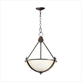 IMAGE OF Winslet Three Light Pendant in Oiled Bronze