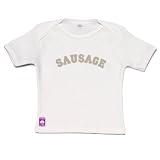 Dribble Factory : Sausage white t-shirt 24m