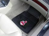 Cleveland Indians Heavy Duty 2-Piece Vinyl Car Mats