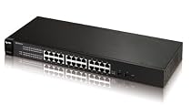 ZYXEL GS1510-24 Web Managed 24-port Gigabit Switch with 2 x SFP Fanless
