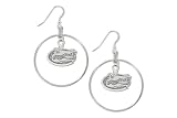 Florida Gators School Charm Round Earrings