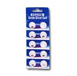 SR521SW / 379 Silver Oxide Button Cells, 1.55V, 10-Pcs Card
