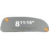 1985 - 2005 GMC TRUCK SAFARI VAN Convex Passenger Side Replacement Mirror Glass by Automotive Mirror Glass