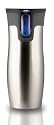 contigo Trinkflasche Metall Autoseal Edelstahl West Loop versch. Farben (Farbe: silber)
