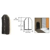 CRL Black Door Jamb Dust Pads - 10 Pack