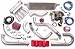 Edelbrock Performer X Series; Turbocharger Kit; Incl. Garrett GT28R Ball Bearing Turbo; Intake And Exhaust Manifold; Electronic Controller; Intercooler; Tial Blow-Off Valve;
