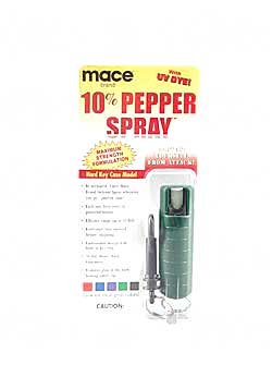 Mace Security International 10% Pepper Pepper Spray 11gm w Keychain Green by Mace Security International
