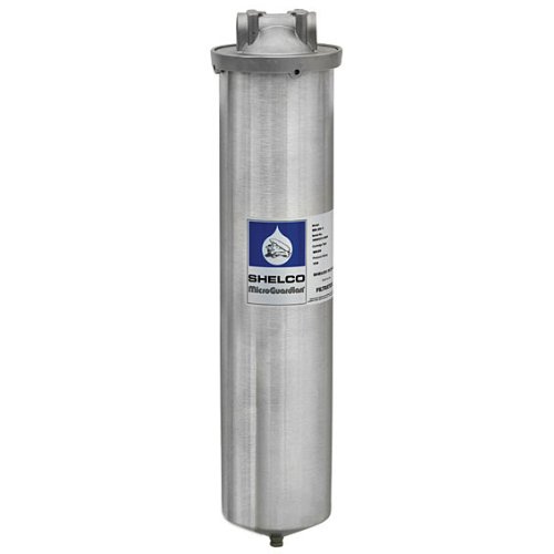 4.5 x 20 Shelco Stainless Steel Water / Fluid Filter Housing - FLD80