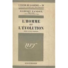 L'homme et l'�volution
