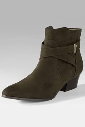 Limited Collection Pointed Toe Zip & Strap Boots [T02-0827A-S-LCTB]