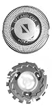 Philips hq3 Philishave Norelco shaver heads razor blades cutters and foils 3 single replacement heads