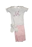 Mud Pie Baby Initially Yours Letter M 3-Piece Clothing Set