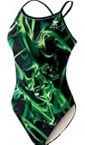 TYR Women's Blade Diamondback Swim Suit - 2009 - Green - 30