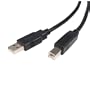 StarTech 6-Feet USB 2.0 Certified A to B Cable M/M (USB2HAB6)