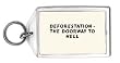 Deforestation - The Doorway To Hell Keychain