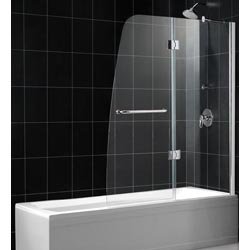 DreamLine SHDR-3148586-01 AQUA-C Hinged Tub Door, Clear Glass