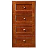 Review Brookstone  / Narrow Stackable Drawers - Honey