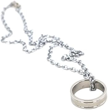 Lychee Anime Kuroko no Basuke Metal Sliver Chain Ring Pendant Necklace