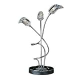 ET2 E22076-18 Ice Table Lamp Chrome
