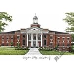 SAVE $18.64 - Georgetown College Lithograph Print $50.36