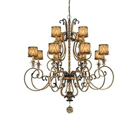 Minka Lavery Aston Court 4758-206 Large 12-LT 720w (55H x 51W) Chandelier Lighting in... by Minka