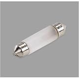 Invizilite 24V 10W Frosted Glass Festoon Xenon Lamp Pack: 100 Pack