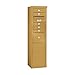 Salsbury Industries 3910S-05GFU Free Standing Horizontal 4C Mailbox, Gold