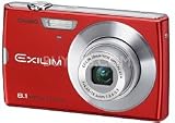 Buy Casio Exilim EX-Z150RD 8MP 4x Zoom 3-Inch LCD Screen Digital Camera with 28mm Wide Angle Lens (Red) by CASIO
