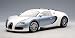 Bugatti EB 16.4 Veyron Production Car 1/18 Pearl / Ice Blue Autoart