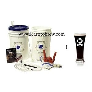 Basic Home Brew Beer Brewing Kit with 5-gallon Porter Beer Ingredients Included