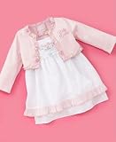 GUESS? Baby Girl 3-Piece Rosebud Dress Set