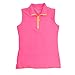 Birdseed Golfwear® Big Girl's Solid Sleeveless Golf Polo Shirt