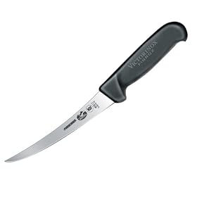 Boning, Curved, Flexible, Black Fibrox, 6 in. (40517) Category: Boning Knives