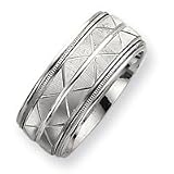 Sterling Silver Men's Inner Channel Spinning Band