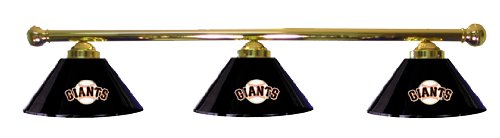 San Francisco Giants Pool Table Light - Brass Bar