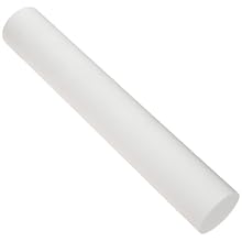 Glass-Mica Ceramic Round Rod, Opaque White, 1/16" Diameter, 4" Length (Pack of 1)