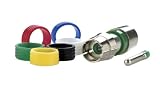 Leviton 40985-CRU Universal Compression RCA Connector Series 6 Quad