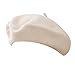 Classic Wool Blend French Artist Beret BEIGE CREAM