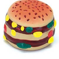 83022 LTX HAMBURGER DOG TOY