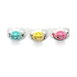 PRECIOUS MOMENTS 3- Pack Pacifiers - red green,... by 