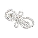 Rhodium Plated CZ Pin