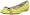 Etienne Aigner Women's Avion Ballet Flat,Yellow/Beige,5.5 M US
