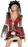 Seductress - Sexy Pirate Girl Costume