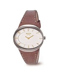 3165-14 Ladies Boccia Titanium Watch, Oval face