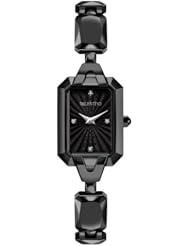 Valentino Womens V60SBQ6809IS110 Minigemme Black IP Bracelet Watch