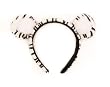 White Tiger Plush Headband