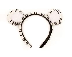 White Tiger Plush Headband