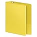 Wilson Jones Heavy Duty Round Ring View Binder with Extra Durable Hinge, 2 Inch, Customizable, Yellow (W363-44-113)