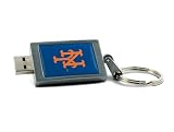 New York Mets DataStick Keychain 4 GB USB 2.0 Flash Drive DSK4GB-NYMV2